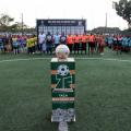atletas perfilados em campo #paratodosverem