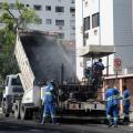 Pavimentação de vias da Aparecida, em Santos, segue no mês de maio