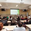 servidores assistem a palestra #paratodosverem 