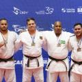 judocas finalistas no Brasileiro Paralímpico. #Paratodosverem