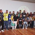 Lançamento da Liga da Várzea no Museu Pelé. #Paratodosverem