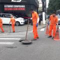 Santos realiza limpeza de 26km de galerias e mais de 2 mil bocas de lobo em agosto