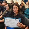 aluna segura certificado #paratodosverem