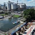 foto aérea da bacia do mercado #paratodosverem