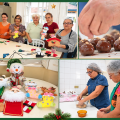 montagem mostra pessoas fazendo o curso #paratodosverem
