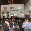 salão do centro público lotado de mulheres. #paratodosverem