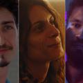 Rosto de três personagens em destaque com as imagens colocadas lado a lado. #pratodosverem