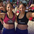 Dessa vez na praia, gêmeas de Santos voltam a ser bronze no Pan de Wrestling