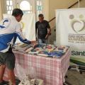 Peixes e alimentos arrecadados em torneio de pesca são doados ao Fundo Social de Santos