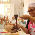 Turma em Santos conclui curso de Páscoa. Aprenda a receita do ovo