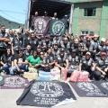 Motociclistas se unem em prol das famílias desabrigadas no incêndio da Vila Gilda, em Santos