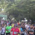 Largada da corrida do Santista de Pedestrianismo. #Paratodosverem