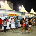 Público garante movimento intenso para entidades do Carnaval Solidário