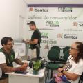 pessoa sendo atendida no procon #paratodosverem