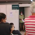 Mais duas tendas passam a atender pacientes com sintomas gripais em Santos