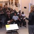 pessoas assistem a palestra #paratodosverem