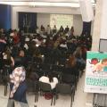 pessoas acompanhando o evento #paratodosverem 