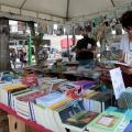 Feira de livros fica na Praça Mauá até janeiro