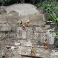 Obras para evitar deslizamentos em dois morros de Santos estão quase concluídas