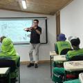 Trabalhadores recebem qualificação. #Paratodosverem