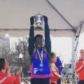 Vanessa Cristina fica em sexto na Maratona de Boston