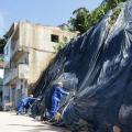 Obras emergenciais em morro de Santos começam por análise de solo