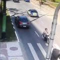 motoclista anda na contramão em avenida #paratodosverem