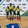 Paraciclistas de Santos faturam medalhas na Copa Brasil na Paraíba