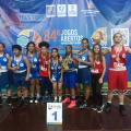 Meninas do boxe de Santos brilham nos Jogos Abertos