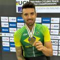Paraciclista de Santos é bronze no Campeonato Mundial na França