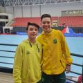 Patinadores de Santos conquistam medalhas no Paraguai e embarcam para a Itália