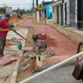 Começa a construção da ciclovia da Avenida Álvaro Guimarães na Zona Noroeste de Santos