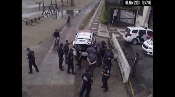 Monitoramento por câmeras em Santos é decisivo para menor ser detido rapidamente após furto na orla