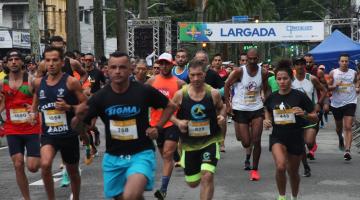 corredores em largada de prova #paratodosverem