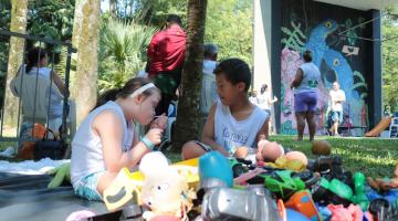 Picnic Down une diversão, amor e natureza no Jardim Botânico em Santos