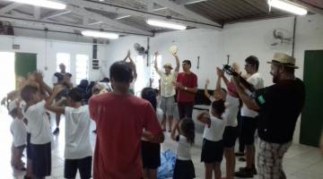 Escola Rural Ilha Diana recebe atividades da 5ª Semana da Cultura Caiçara