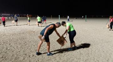 12ª Sipat Educação: projeto realiza caminhada ecológica na praia de Santos