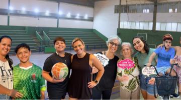 Atividade física, bem-estar e convivência. O que as mães encontram nos centros esportivos de Santos