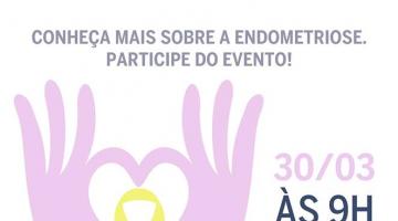 Caminhada chama atenção para a endometriose. Evento altera trânsito na orla