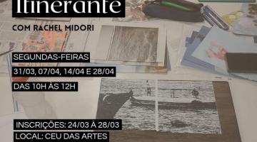 Oficinas de arte e criatividade movimentam espaço cultural na Zona Noroeste de Santos