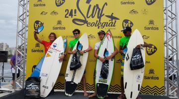 Surf Colegial reúne 70 atletas no José Menino