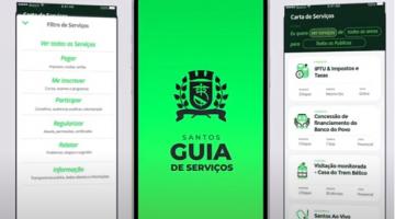 Moradores de Santos já podem baixar app que facilita acesso aos serviços municipais 