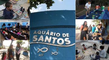 Aquário de Santos oferece diversas atividades para a criançada em novembro