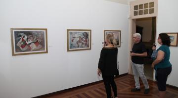 Obras de Armando Sendin podem ser apreciadas na Pinacoteca