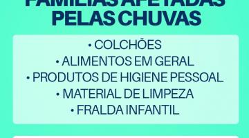  Fundo Social de Santos continua recebendo colchões, alimentos, material de limpeza e fraldas