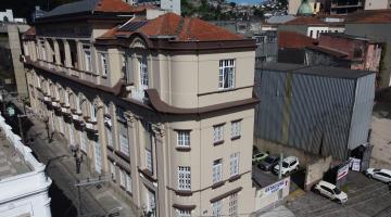 fachada da associação comercial #paratodosverem 