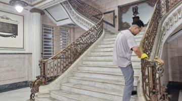 Auxiliar de limpeza na Prefeitura. #Paratodosverem