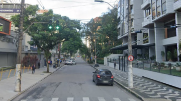 Via no Gonzaga, em Santos, começa a ser repavimentada nesta quinta 