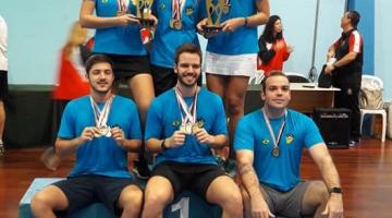 Santos garante títulos no badminton, futebol feminino e ciclismo nos Jogos Regionais