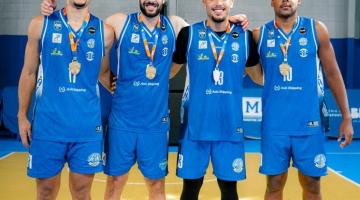 Equipe Santos de basquete 3x3. #Paratodosverem